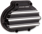 ARLEN NESS 10-Gauge Transmission Side Cover - Black/Machined - Harley-Davidson 03-813