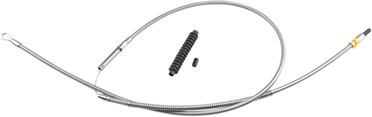 BARNETT High-Efficiency Stainless Steel Clutch Cable for Harley-Davidson - +12" - '07 Touring 102301003512