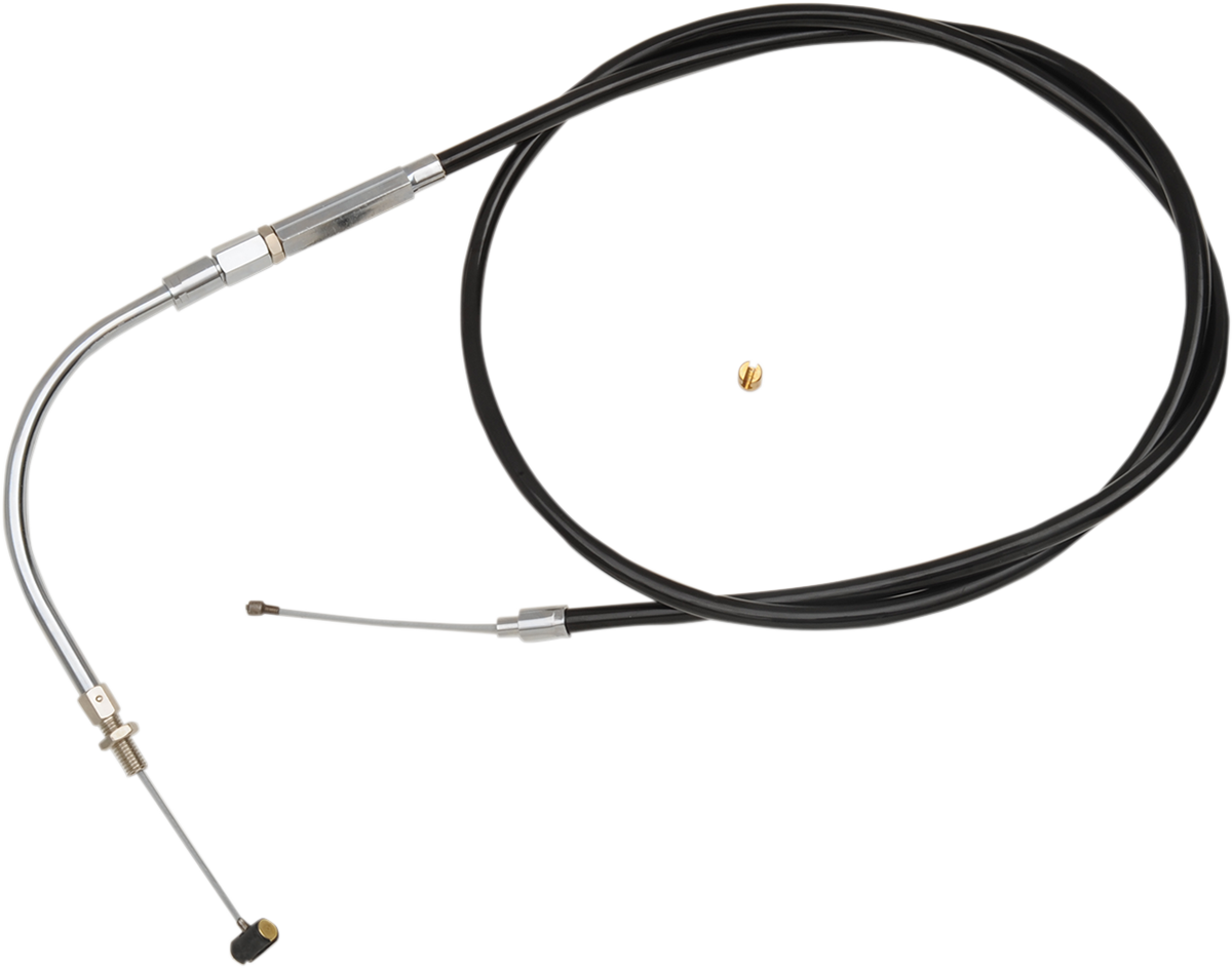 BARNETT Black Vinyl Clutch Cable - +6" - Victory 101-85-10003-06