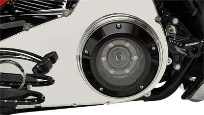 BARNETT Derby Cover - Scorpion Series - Black/Anodized - 5 Hole 3433044013