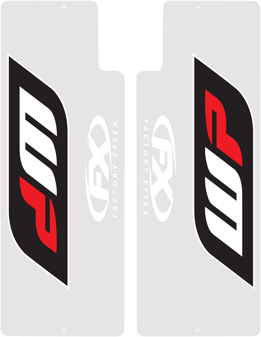 Factory Effex FX Clear/WP Suspension Fork Shield Part 17-38080
