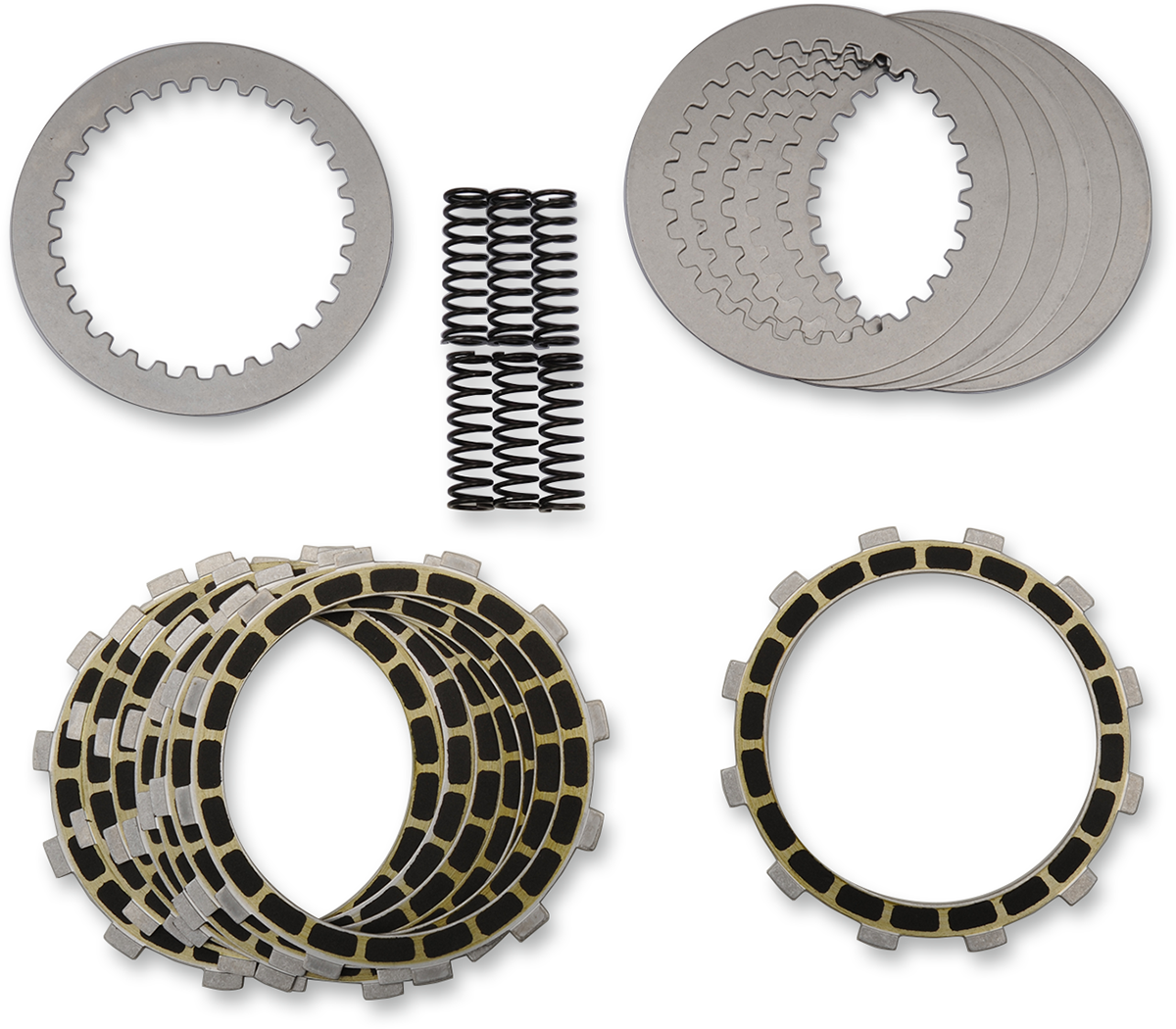 BARNETT Complete Dirt Digger Clutch Kit - Carbon Fiber - YZ450F 303-90-20069