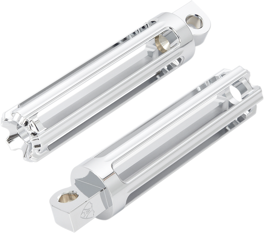 ARLEN NESS Foot Pegs - 10 Gauge - Chrome 06-104