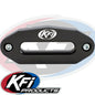 KFI Wide 6-Inch Aluminum Hawse Fairlead in Black – Durable Off-Road Recovery Accessory