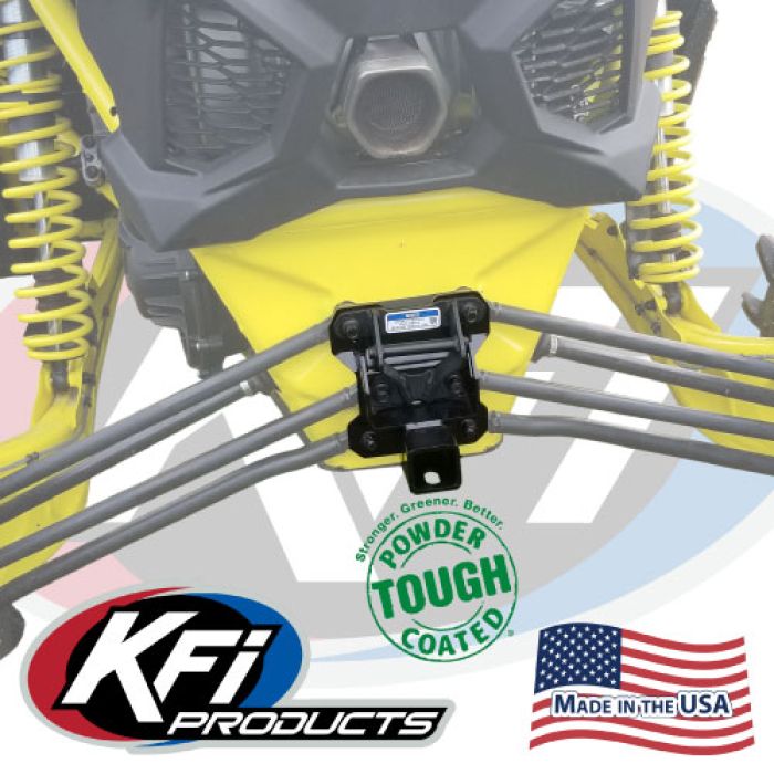 KFI Can-Am Maverick X3 Rear 2-Inch Recovery Hitch Part 101580