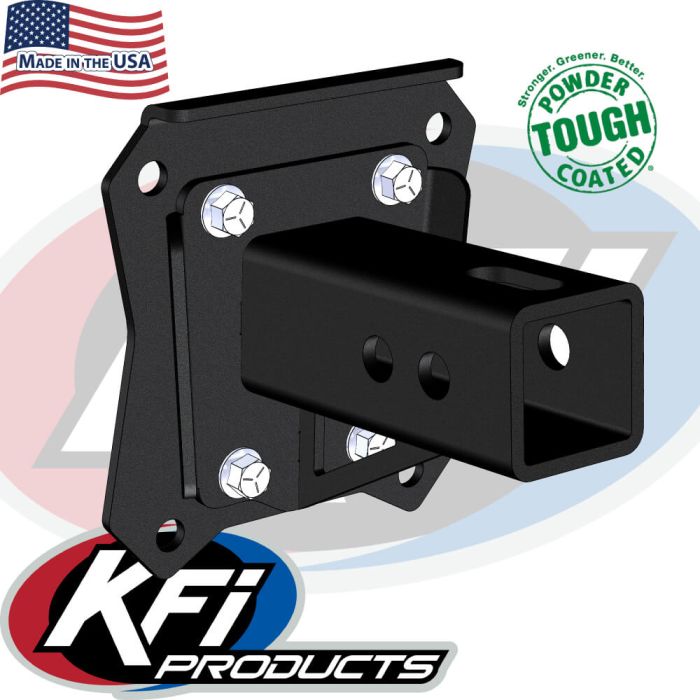 KFI RZR 1000 Rear 2-Inch Receiver Hitch - Part 101930