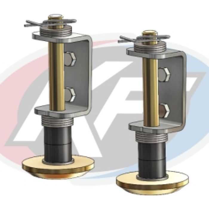 KFI Plow Skid Kit (2-Pack) - Part Number 105170-R
