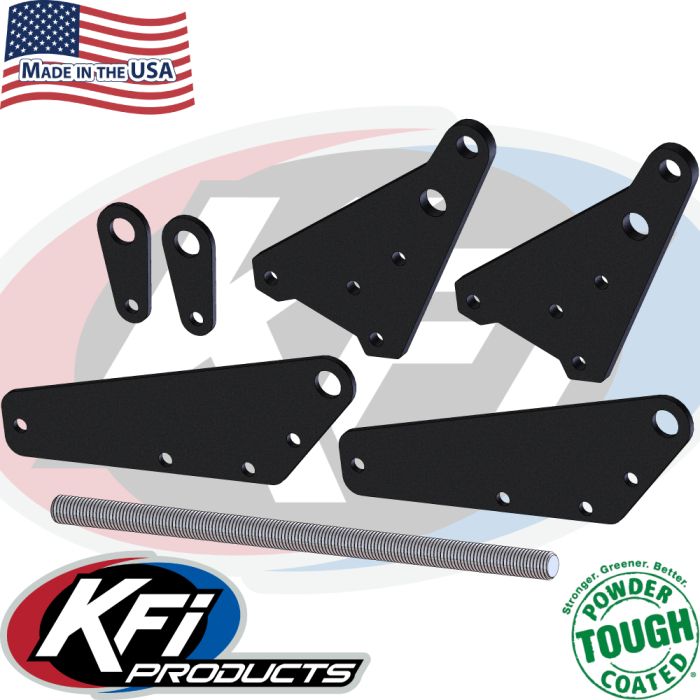 KFI UTV Pro 2.0 Push Tube Plus 4-Inch Kit - Durable ATV Accessory