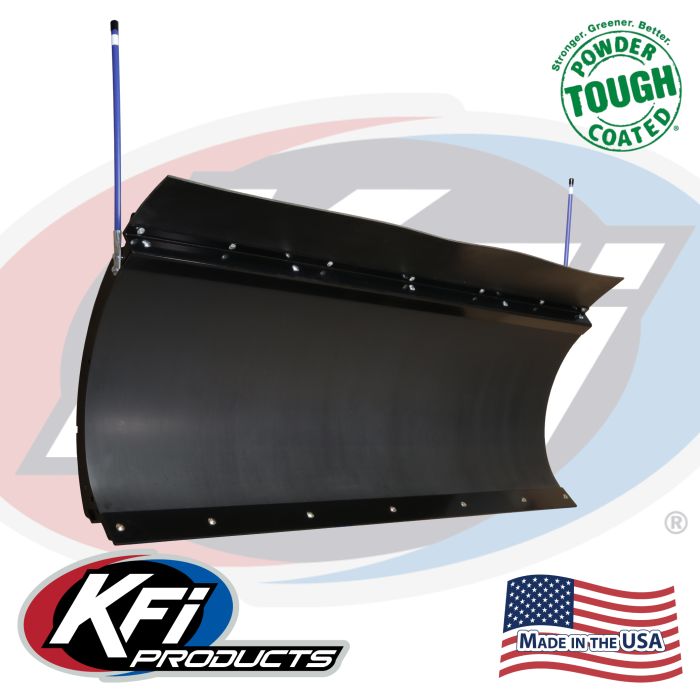 KFI 60-Inch UTV Pro-Poly Straight Blade Plow - Durable and Versatile Snow Removal Equipment