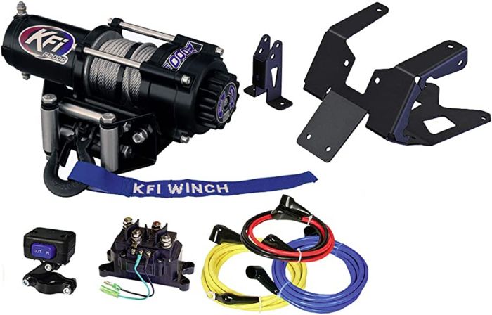 KFI 2500Lb ATV Series Winch - Reliable Power for Your Off-Road Adventures