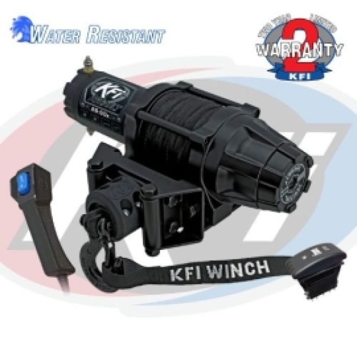 KFI Assault Series 5000 lb Winch - Heavy Duty Off-Road Recovery Equipment