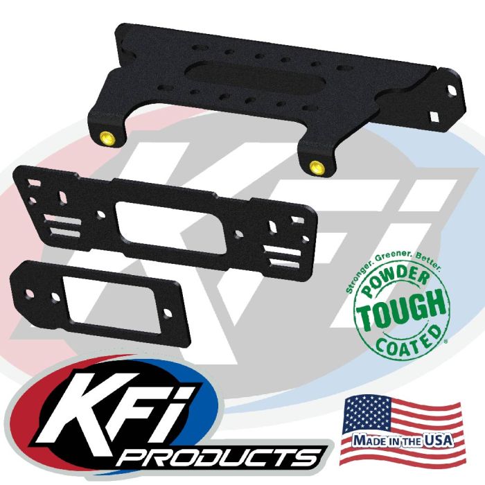 KFI Winch Mount Kit for Polaris Ranger and Gravely – Part Number 101345