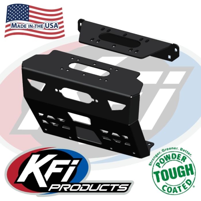 KFI Winch Mount for Polaris Ranger and Bobcat Winch-Shroud Kit (Part #101830)