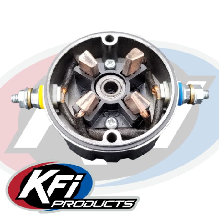 KFI Assault-Series Motor End Cap (Black) - Part Number AS-CAPKIT