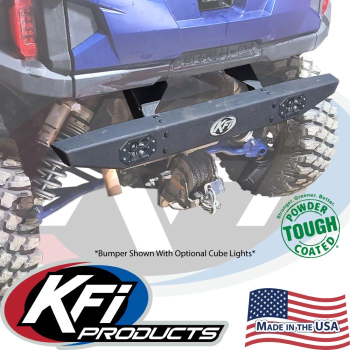KFI Polaris General Rear Formed Bumper (Part Number 101880)