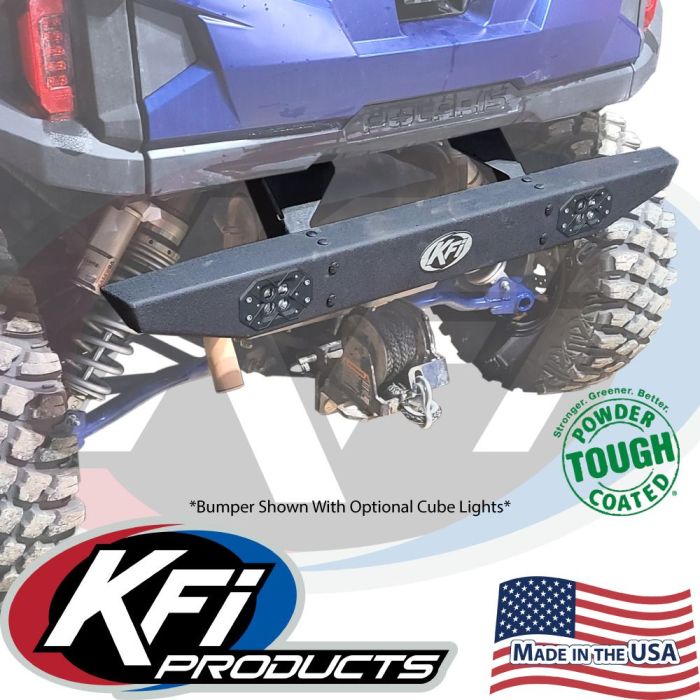 KFI Rear Formed Bumper for Polaris - Part Number 102080