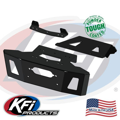 KFI Winch Mount for Polaris RZR XP 1000 - Durable Off-Road Accessory