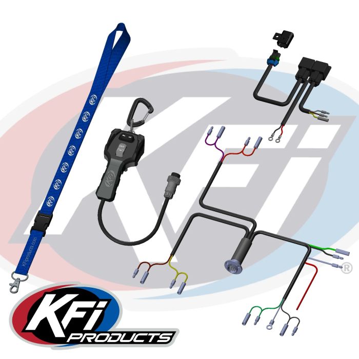 KFI Act Hand Remote Kit for Single Actuator and Winch - Part 106950