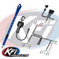 KFI Act Hand Remote Kit for Single Actuator and Winch - Part 106950