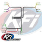 KFI Hand Remote Harness with 8-Pin Panel Mount - Model ACT-HR-HAR