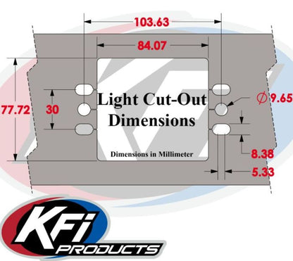 KFI Rear Bumper Form for Kawasaki Ridge – Part Number 102235