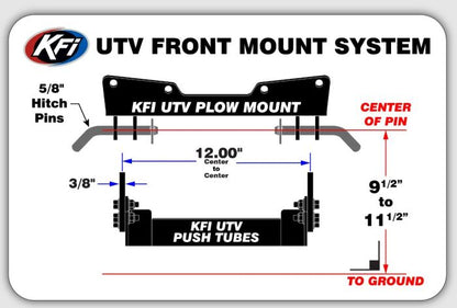 KFI HRF - PRO FXT Lower Receiver Hitch (Part Number 106035)