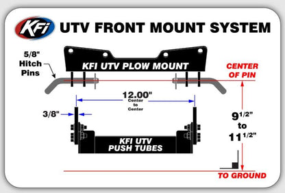 KFI PLOW MOUNT XF3 1000 WARRIOR MXU