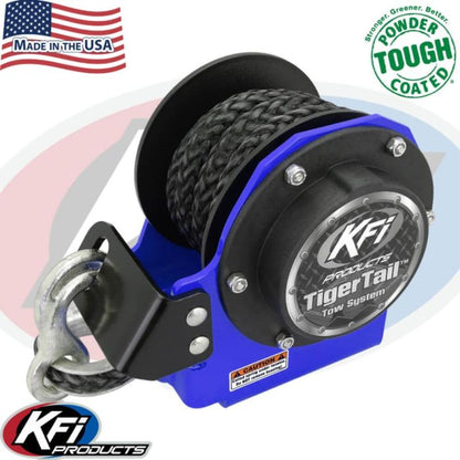 KFI TigerTail Blue - Part Number 101120-BL, Heavy-Duty Towing Chain