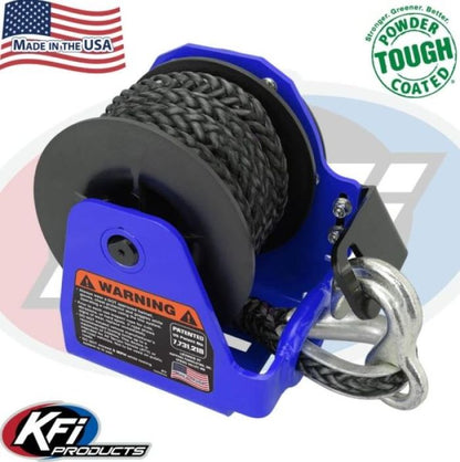 KFI TigerTail Blue - Part Number 101120-BL, Heavy-Duty Towing Chain