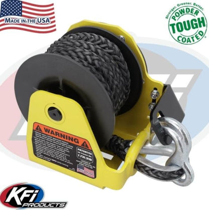 KFI Tigertail-Can-Am Yellow (Part Number 101120-CY) Heavy-Duty Brush Guard