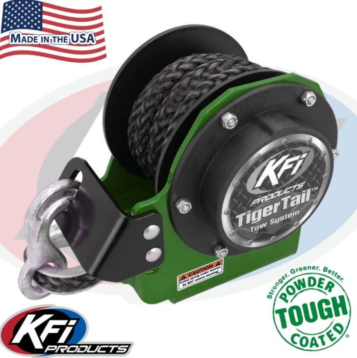 KFI Tigertail-JD Green - Durable Agricultural Chain Link Fence Material