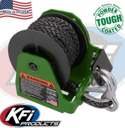 KFI Tigertail-JD Green - Durable Agricultural Chain Link Fence Material