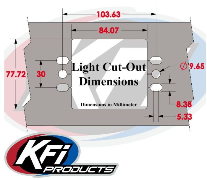 KFI HD11 REAR FORMED BUMPER