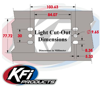 KFI HD11 REAR FORMED BUMPER