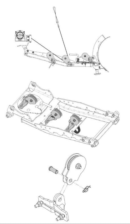 KFI Quick Plow Pulley - Synthetic by KFI, Part Number 106745