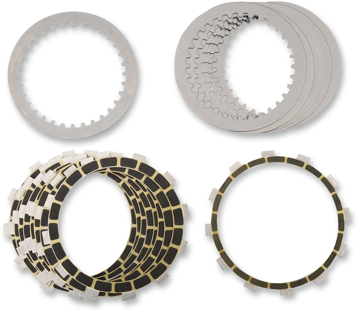 BARNETT Clutch Plate Kit - Carbon Fiber - Yamaha 306-90-20083