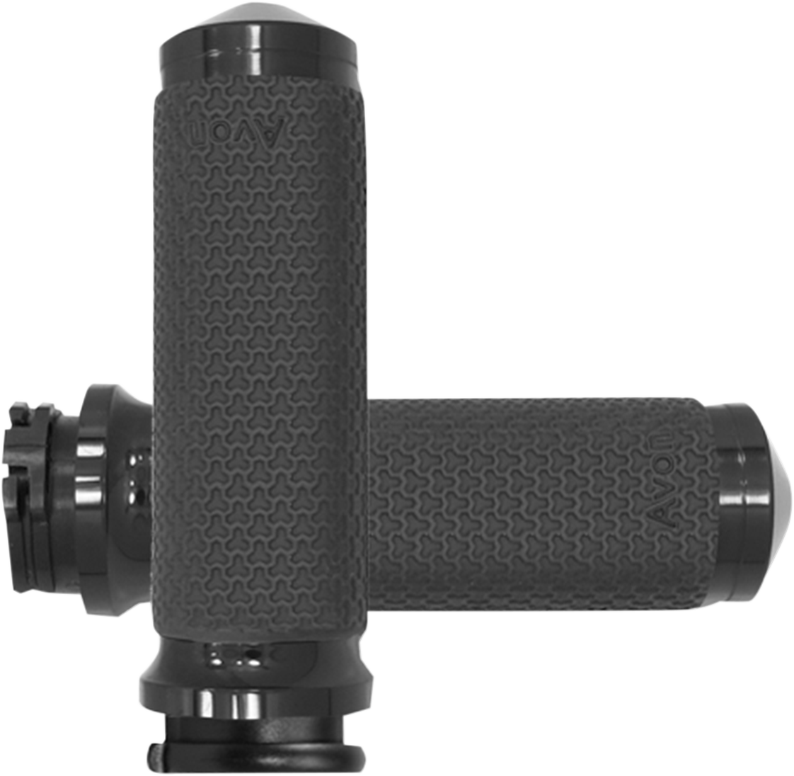 AVON GRIPS Vibration Dampening Memory Foam Grips - Medium - Black MF-63A-ANO