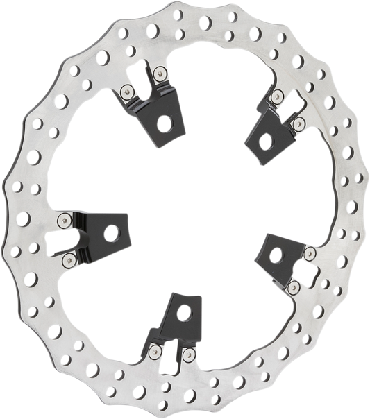 ARLEN NESS Jagged Left Brake Rotor - Touring - 14" 02-950