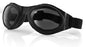BOBSTER Bugeye Goggle with Black Frame and Smoked Lens - Model BA001