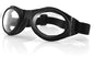 Bobster BAE001C Bugeye Goggle with Black Frame and Clear Lens