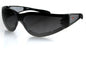 Bobster ESH201 Shield II Sunglasses with Black Frame and Smoked Lens