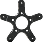 ARLEN NESS Rotor Mount - Ness Wheel - Black 33-102