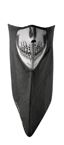 Bobster WNEO113 Neodanna 100% Cotton Bandanna with Neoprene Skull Design