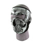 Bobster WNFM002G Neoprene Face Mask with Glow in the Dark Skull Design