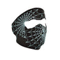 Bobster WNFM057G Glow-in-the-Dark Spiderweb Neoprene Face Mask