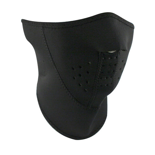 Bobster WNFM114H3 Neoprene Black 3-Panel Half Mask for Comfortable Fit and Versatile Use