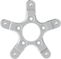 ARLEN NESS Rotor Mount - Ness Wheel - Chrome 33-103