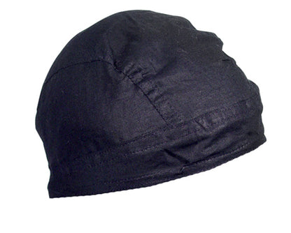 BOBSTER Z114 Flydanna 100% Cotton Solid Black Headwear