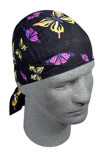 Bobster Z336 Flydanna 100% Cotton Bandana with Butterfly Pattern