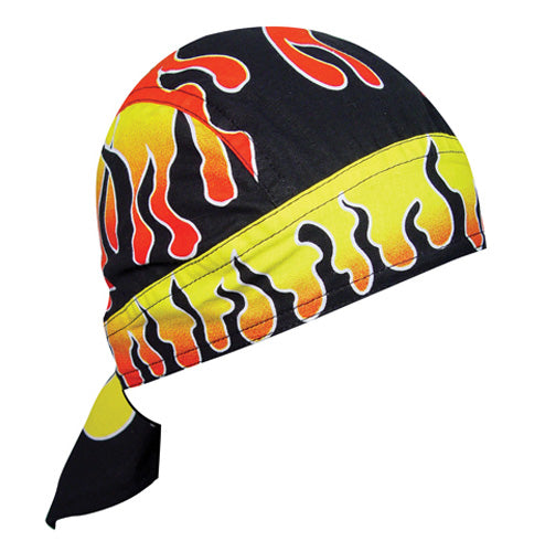 Bobster Z413 Flydanna 100% Cotton Reverse Flames Headwear